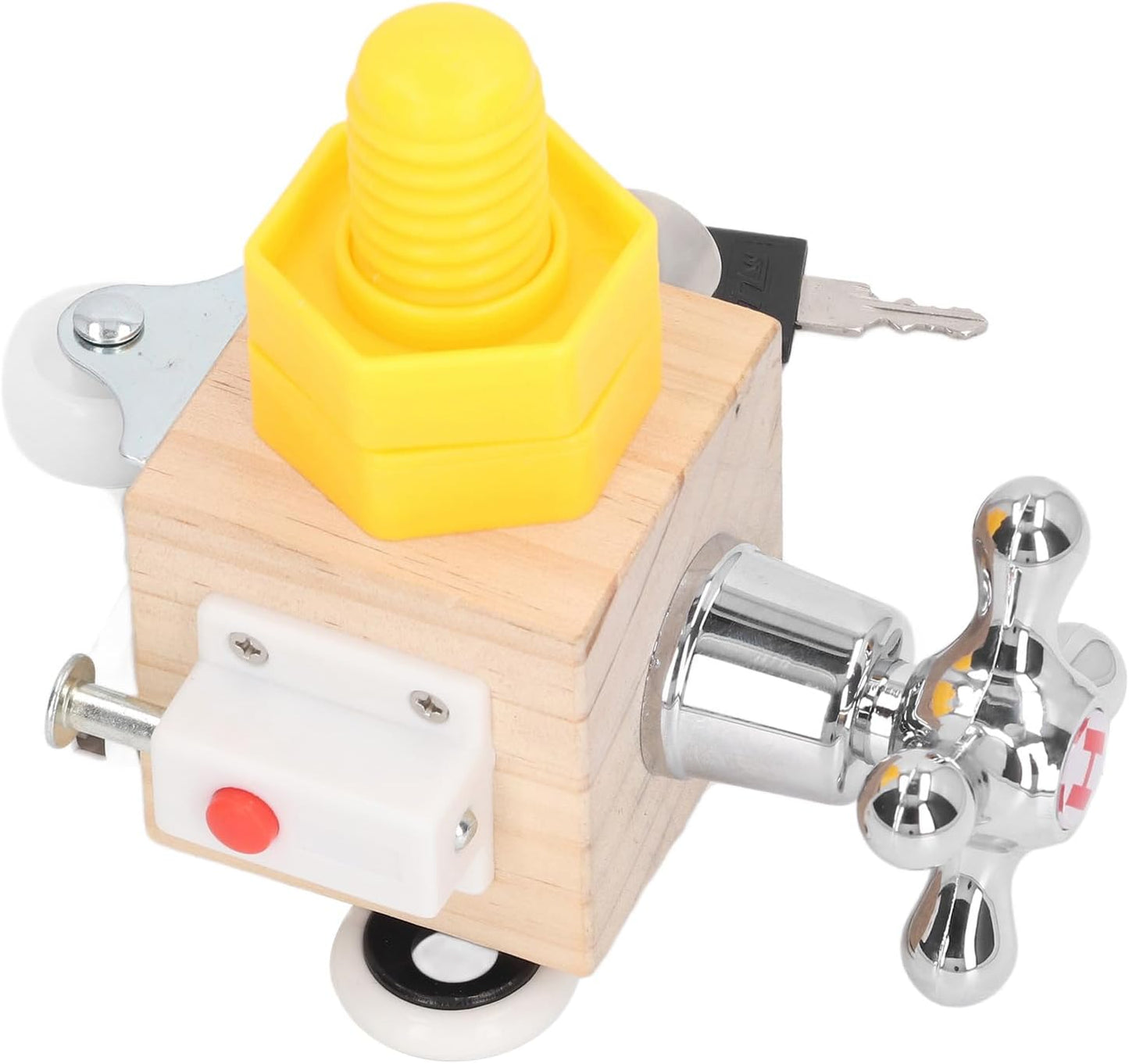 VIP Toddler Sensory Busy Block – 7-in-1 Hands-On Learning Toy