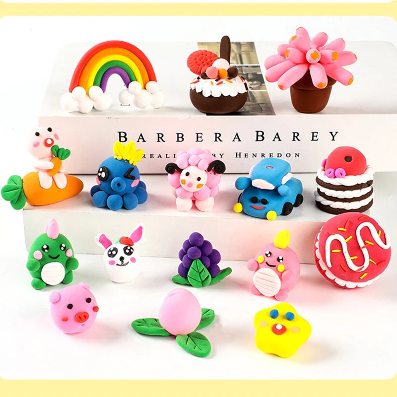 VIP Creative Clay Set for Kids – 36 Color Air-Dry Modeling Clay + Tools